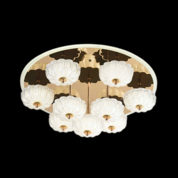 Đèn chùm LED 115W Sano Ø600 - 3 màu ánh sáng