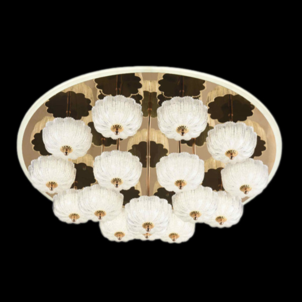 Đèn chùm LED 205W Sano Ø800 - 3 màu ánh sáng