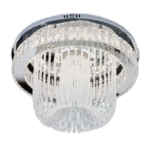 Đèn mâm pha lê Ø600 - LED 225W - 3 màu ánh sáng