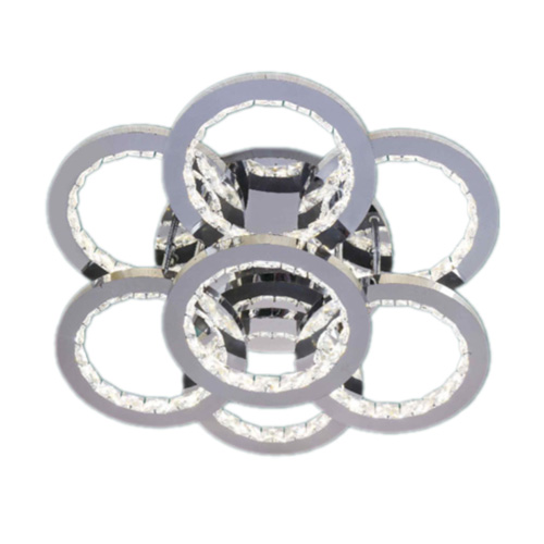 Đèn mâm pha lê Ø600 - LED 225W - 3 màu ánh sáng