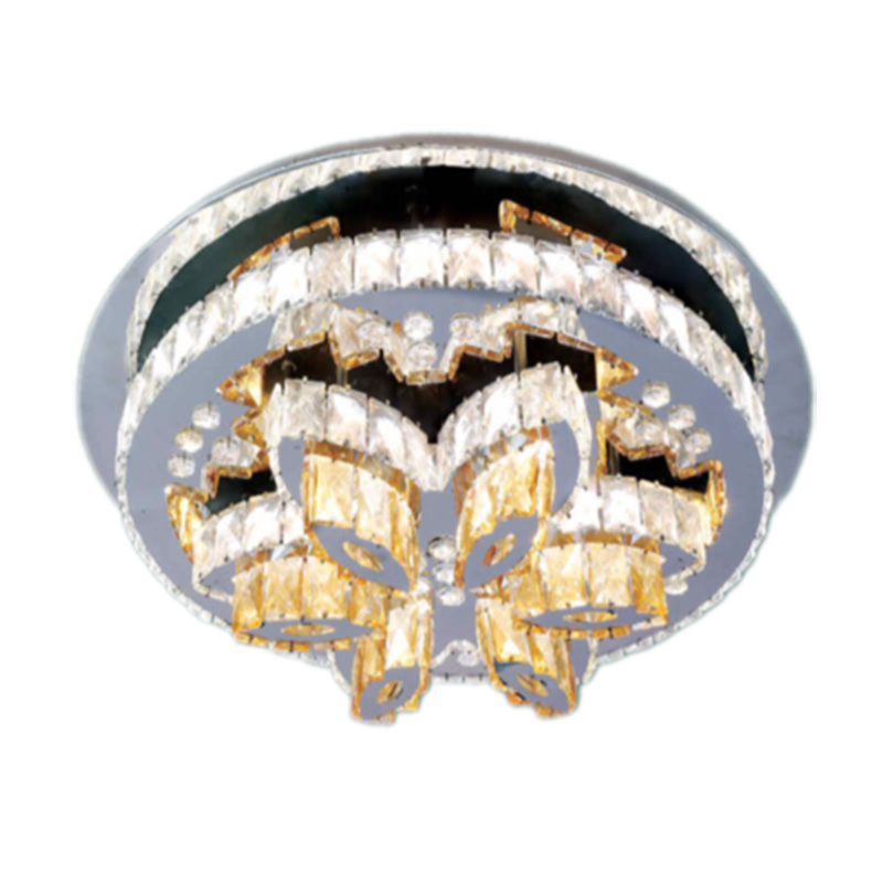 Đèn mâm pha lê Ø600 - LED 225W - 3 màu ánh sáng