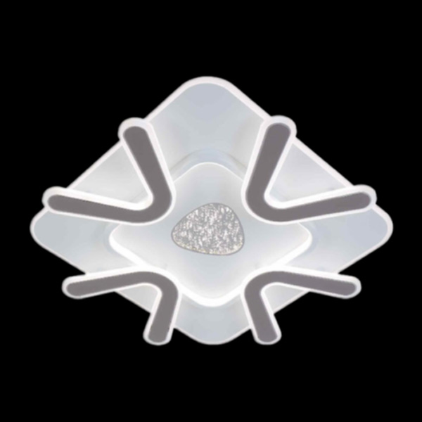 Đèn mâm mica SANO LED 135W - W500*500 - 3 màu ánh sáng
