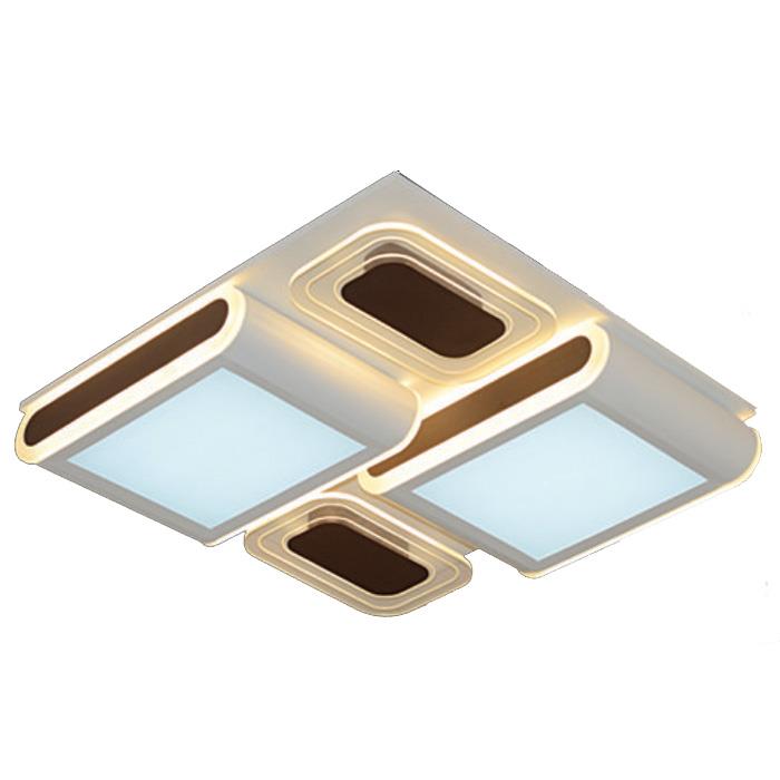 Đèn Mâm Vuông led 108W, Ø520*H110