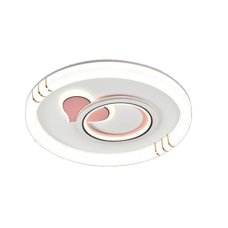 Đèn mâm led trang trí Hufa Ø480*H80 - LED 130W, ánh sáng 3 chế độ