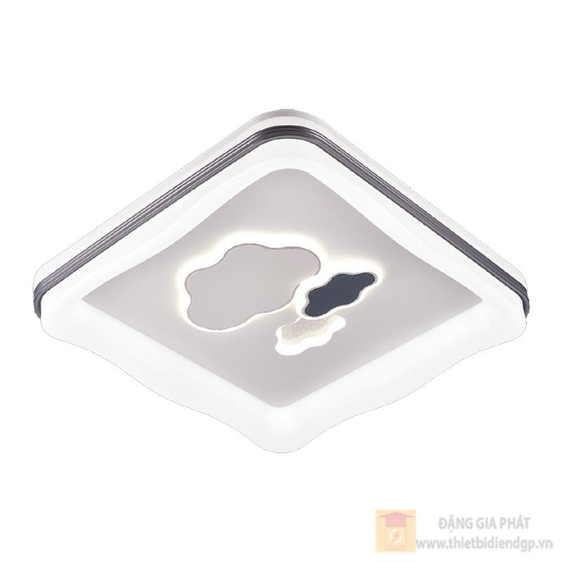 Đèn mâm mica vuông LED 115W - Ø500 - 3 màu ánh sáng