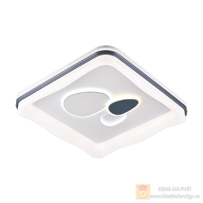 Đèn mâm mica vuông LED 115W - Ø500 - 3 màu ánh sáng