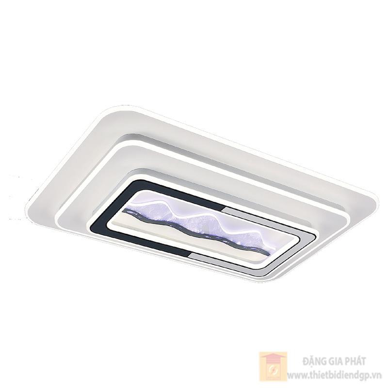 Đèn mâm mica chữ nhật LED 225W - Ø550*L850 - 3 màu ánh sáng