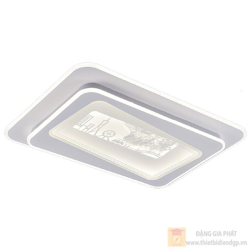 Đèn mâm mica chữ nhật LED 165W - W450*L660 - 3 màu ánh sáng