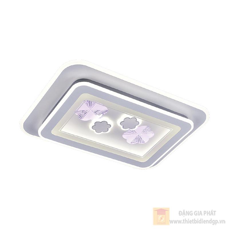 Đèn mâm mica chữ nhật LED 128W - W450*L660 - 3 màu ánh sáng