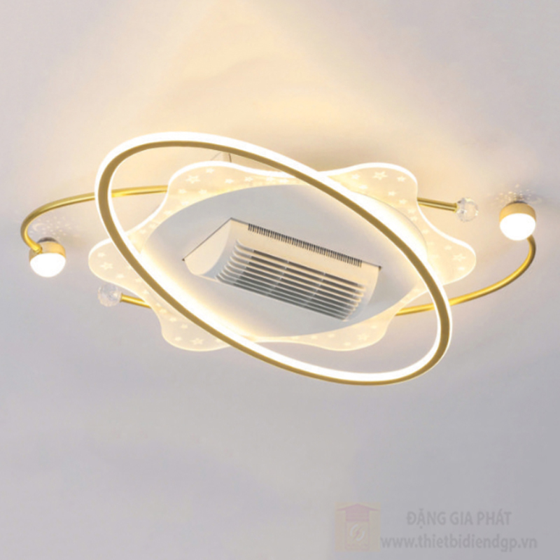 Đèn quạt không cánh ốp trần Euroto L800*W520*H160