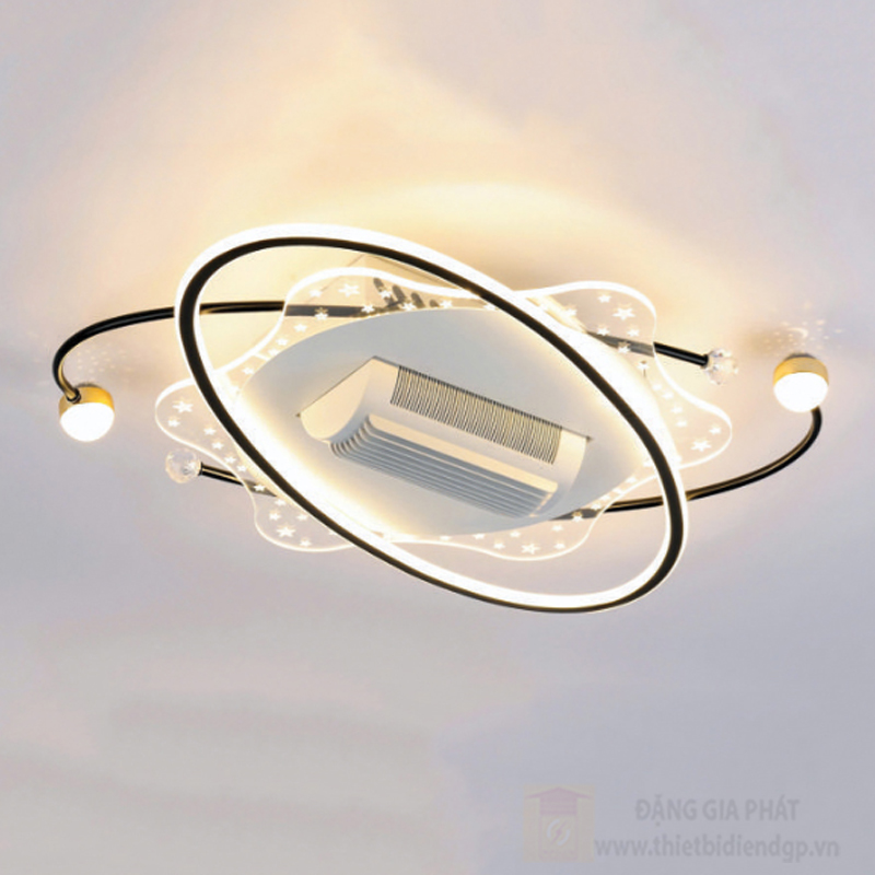 Đèn quạt không cánh ốp trần Euroto L800*W520*H160
