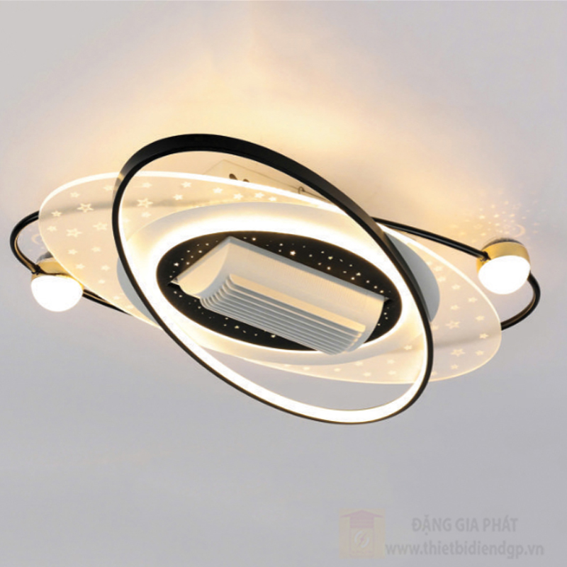 Đèn quạt không cánh ốp trần Euroto L800*W620*H160