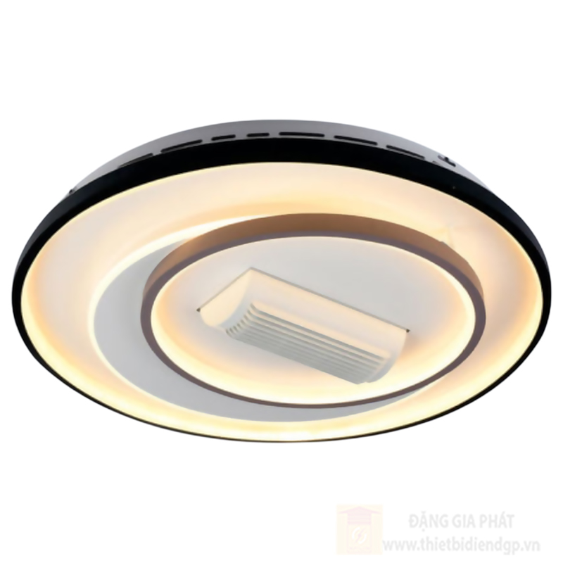 Đèn quạt không cánh ốp trần Euroto Ø800*H150