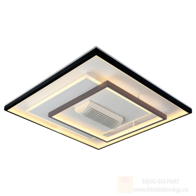 Đèn quạt không cánh ốp trần Euroto Ø800*H150