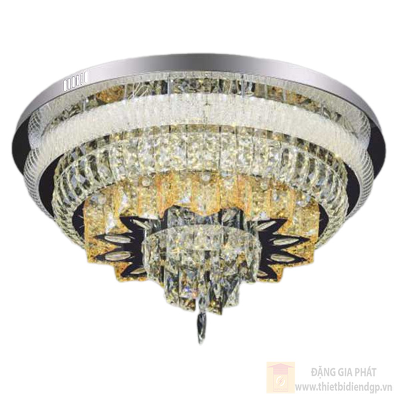 Đèn Mâm Led RGB Ø600*H250, 3 chế độ ánh sáng