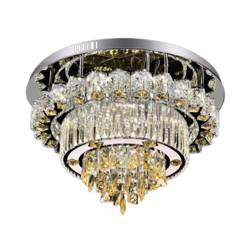 Đèn mâm led trang trí Hufa Ø600*H300 - LED 140W, ánh sáng 3 chế độ