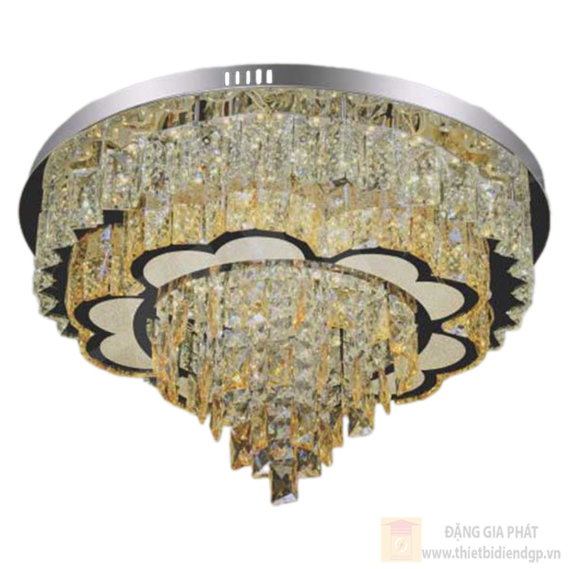 Đèn Mâm Led RGB Ø600*H250, 3 chế độ ánh sáng