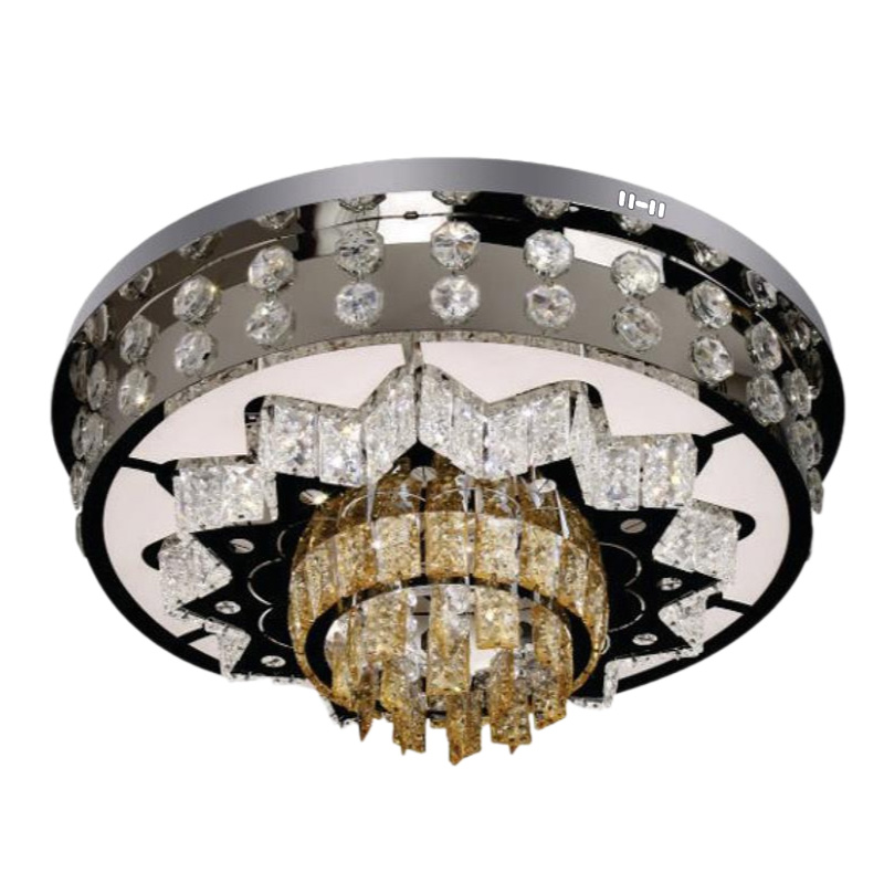 Đèn mâm led trang trí Hufa Ø600*H200 - LED 96W, ánh sáng 3 chế độ