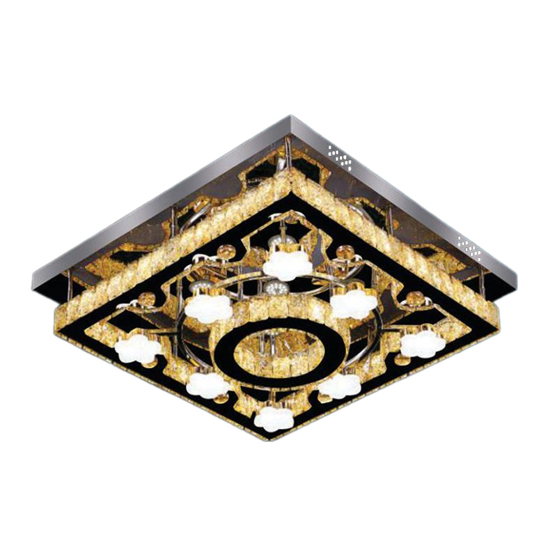 Đèn mâm led trang trí Hufa Ø600*H200 - LED 172W, ánh sáng 3 chế độ