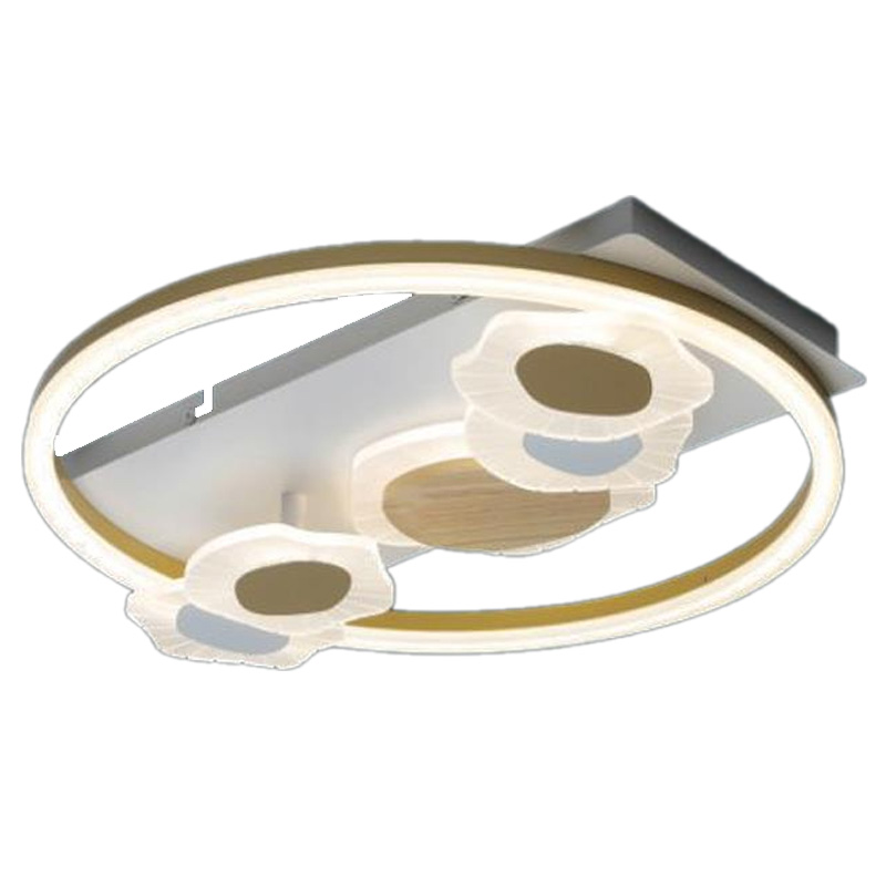 Đèn mâm led trang trí Hufa Ø480*H100 - LED 53W, ánh sáng 3 chế độ