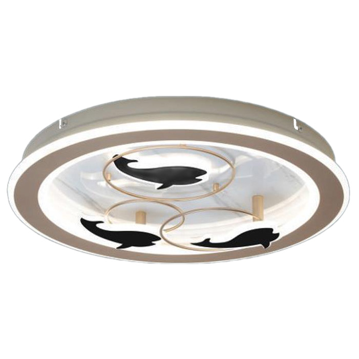 Đèn mâm led trang trí Hufa Ø500*H80 - LED 72W, ánh sáng 3 chế độ