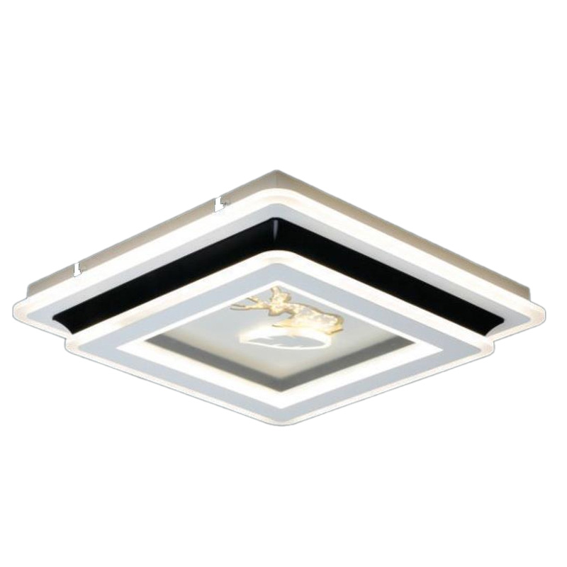 Đèn mâm led trang trí Hufa Ø480*H100 - LED 86W, ánh sáng 3 chế độ