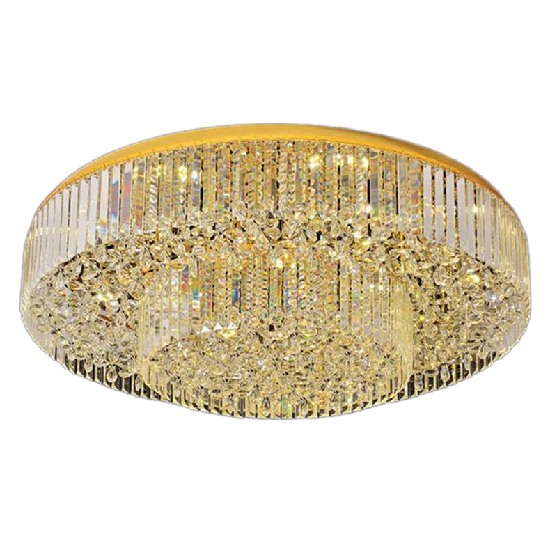 Đèn mâm pha lê Hufa Ø1000*H330 - LED 112W, ánh sáng 3 chế độ