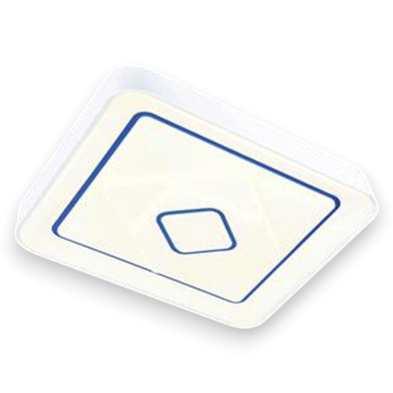 Đèn mâm Verona ốp trần Mica Ø500 x H100, ánh sáng 3 chế độ