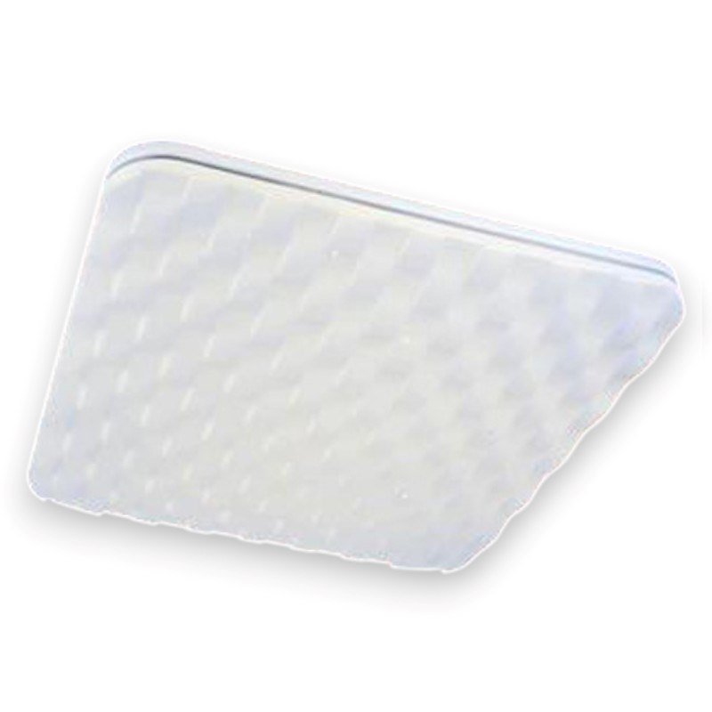 Đèn mâm Verona ốp trần Mica Ø480 x H100, ánh sáng 3 chế độ