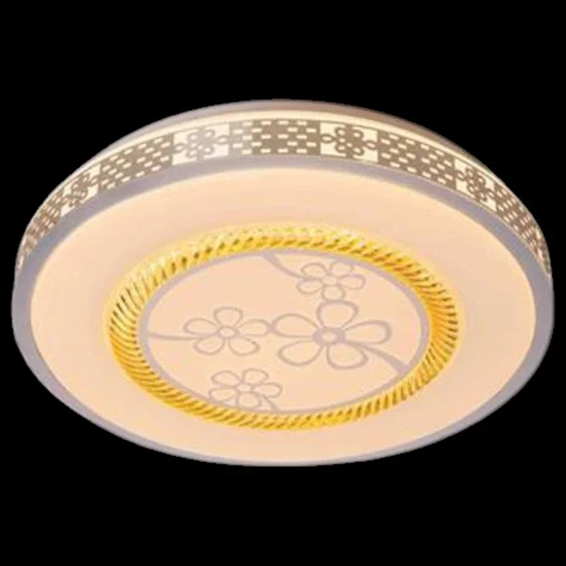 Đèn mâm Veronia ốp trần led Mica Ø400, ánh sáng 3 chế độ