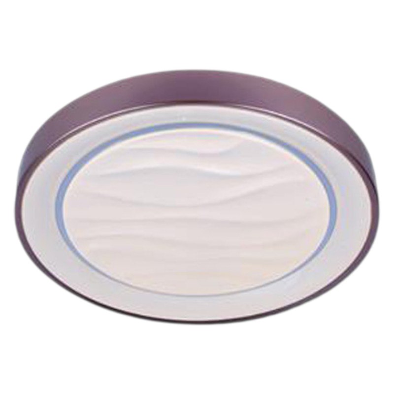 Đèn mâm Verona ốp trần Mica Ø500 x H100, ánh sáng 3 chế độ