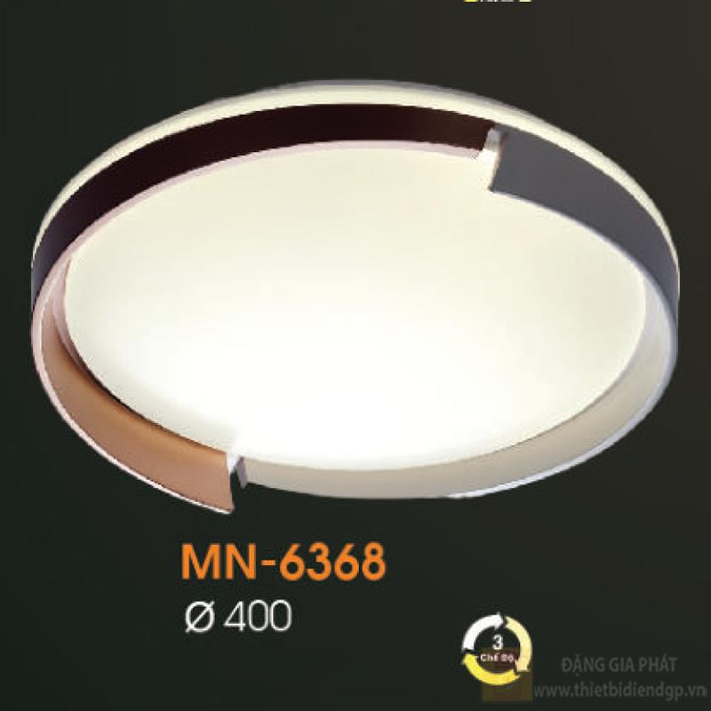 Đèn mâm ốp trần mica Verona Ø400 - 3 chế độ