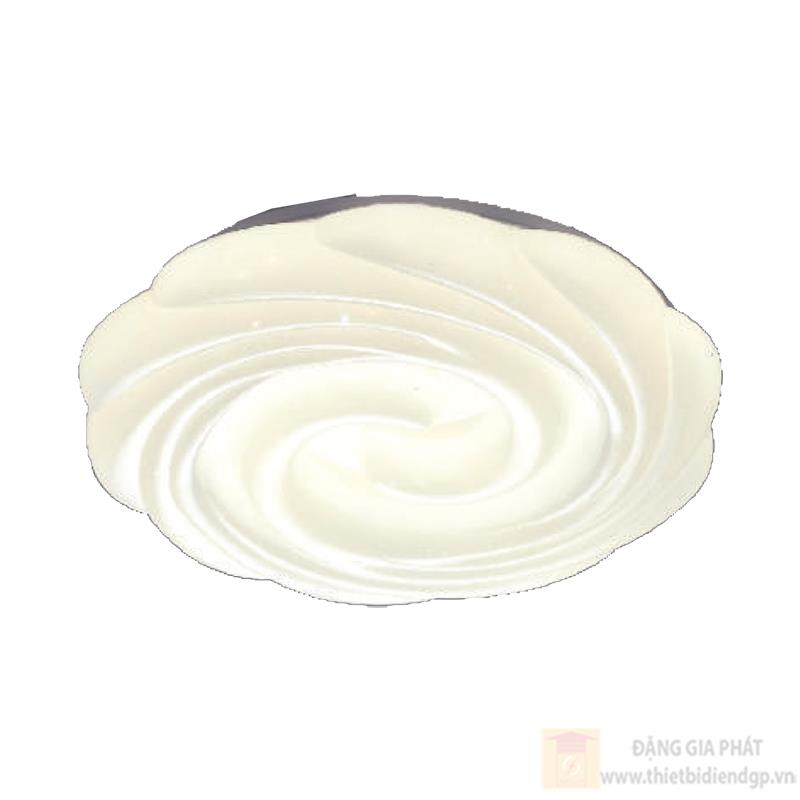 Đèn mâm ốp trần mica Verona Ø400 - 3 chế độ