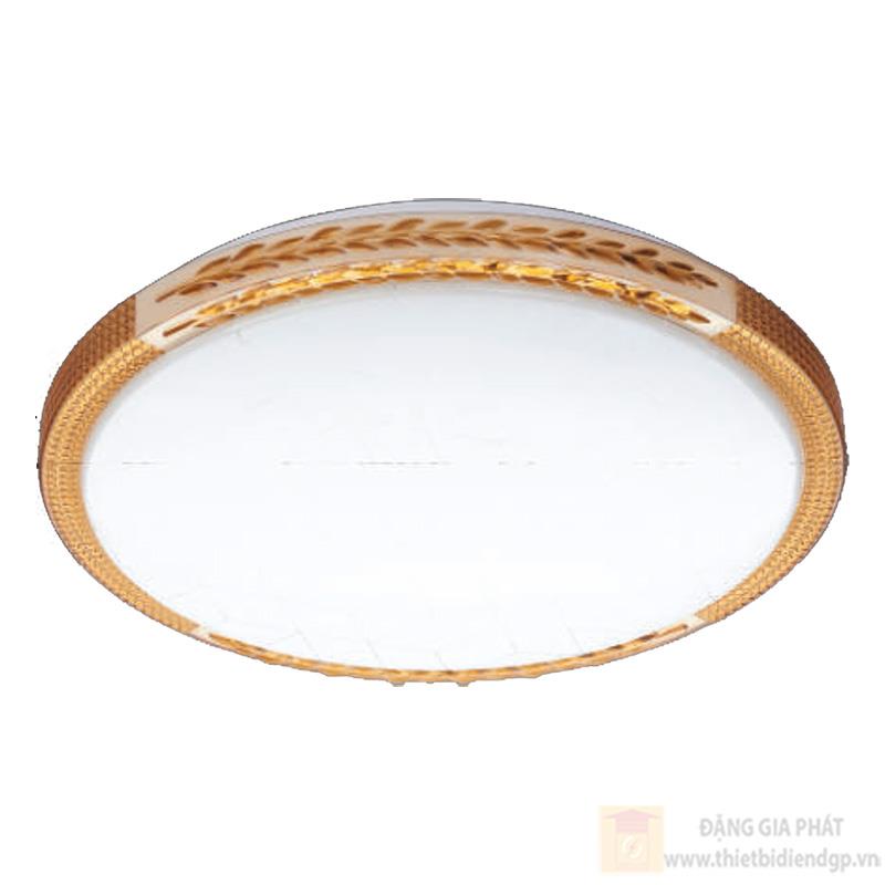 Đèn mâm Verona ốp trần Led Mica Ø400, ánh sáng 3 chế độ