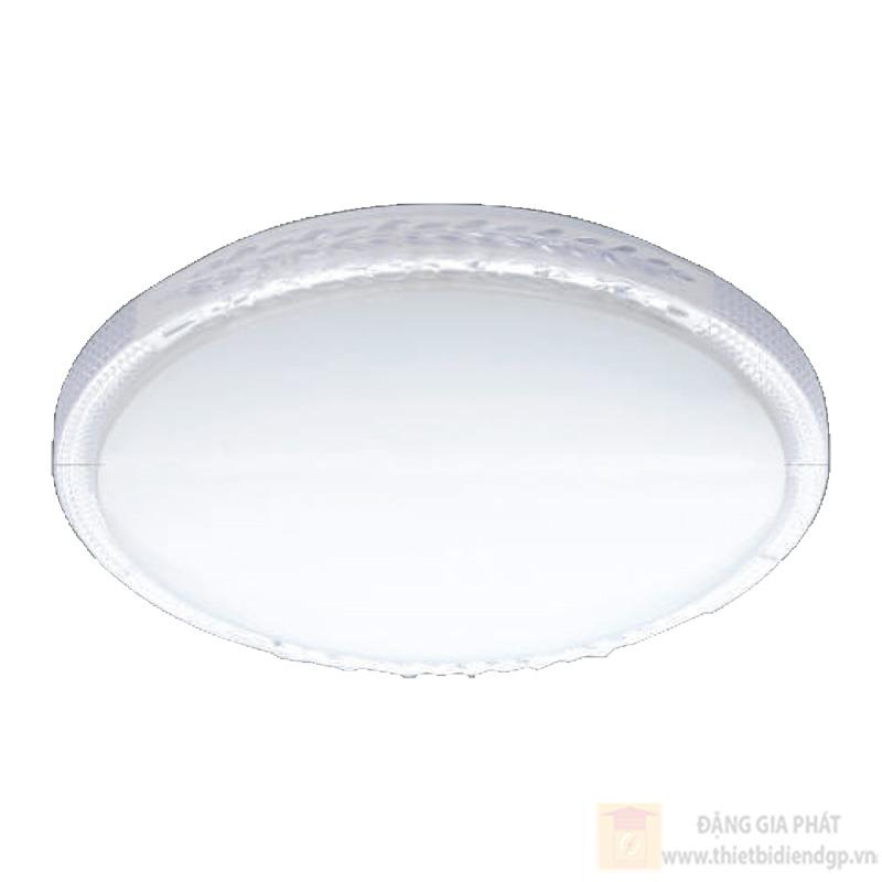 Đèn mâm Verona ốp trần Led Mica Ø400, ánh sáng 3 chế độ
