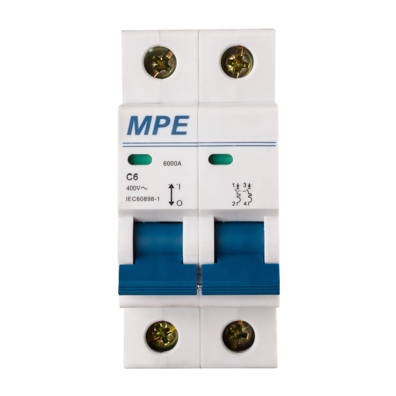 MCB 2P MPE 6KA