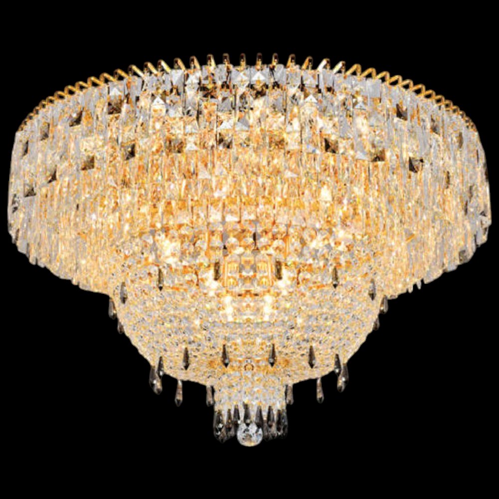 Đèn mâm pha lê Andora MPL-23008/600 Ø600 x H500 E14 x 12