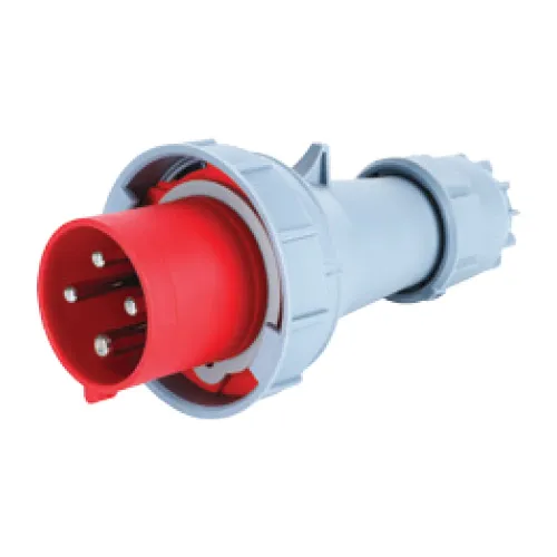 Phích cắm công nghiệp 3 pha MPE loại di động có kẹp giữ dây 380/415V 3P+E IP67