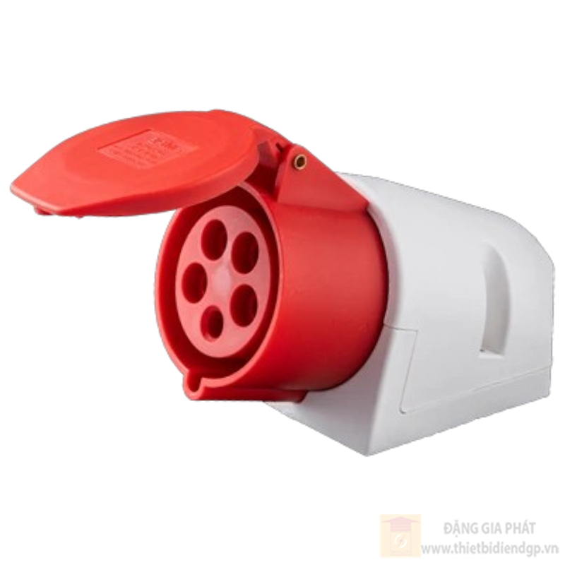 Ổ cắm công nghiệp 3 pha MPE gắn nổi MPE 380/415V - 3P+N+E - IP44