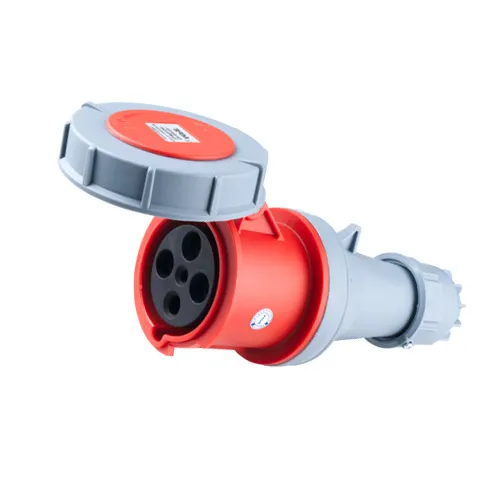 Ổ cắm công nghiệp 3 pha MPE di động có kẹp giữ dây 380-415V 3P+N IP67