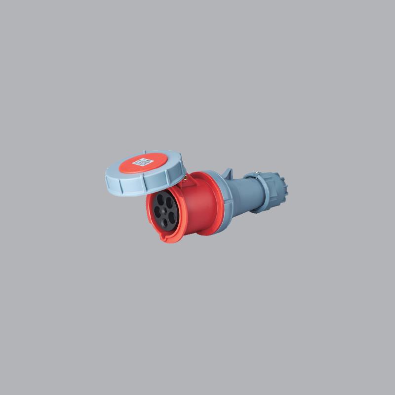 Ổ cắm công nghiệp 3 pha MPE di động có kẹp giữ dây 380-415V 3P+N+E IP67