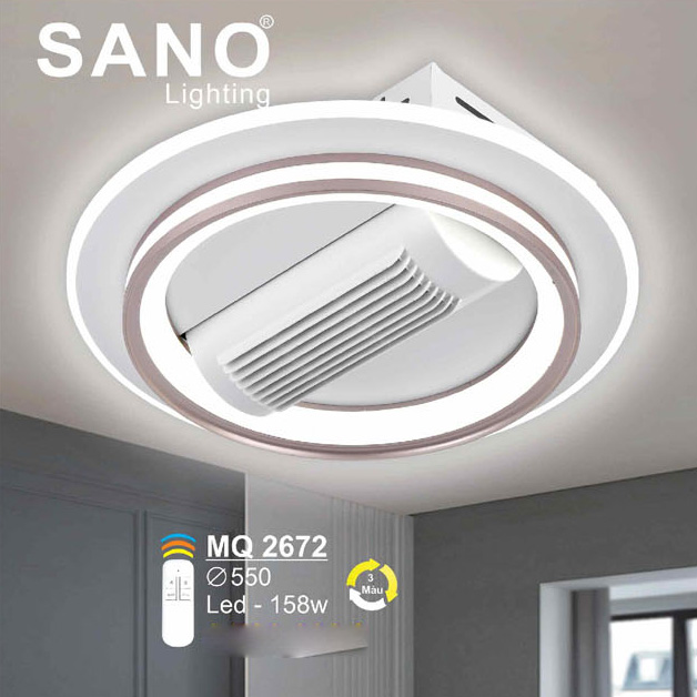 Đèn mâm SANO led 158W - 3 màu ánh sáng - Ø550