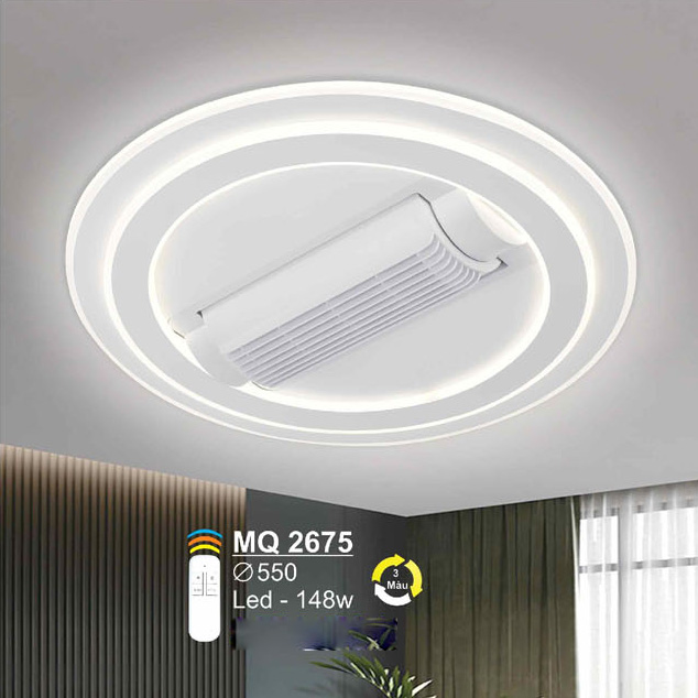 Đèn mâm SANO led 148W - 3 màu ánh sáng - Ø550