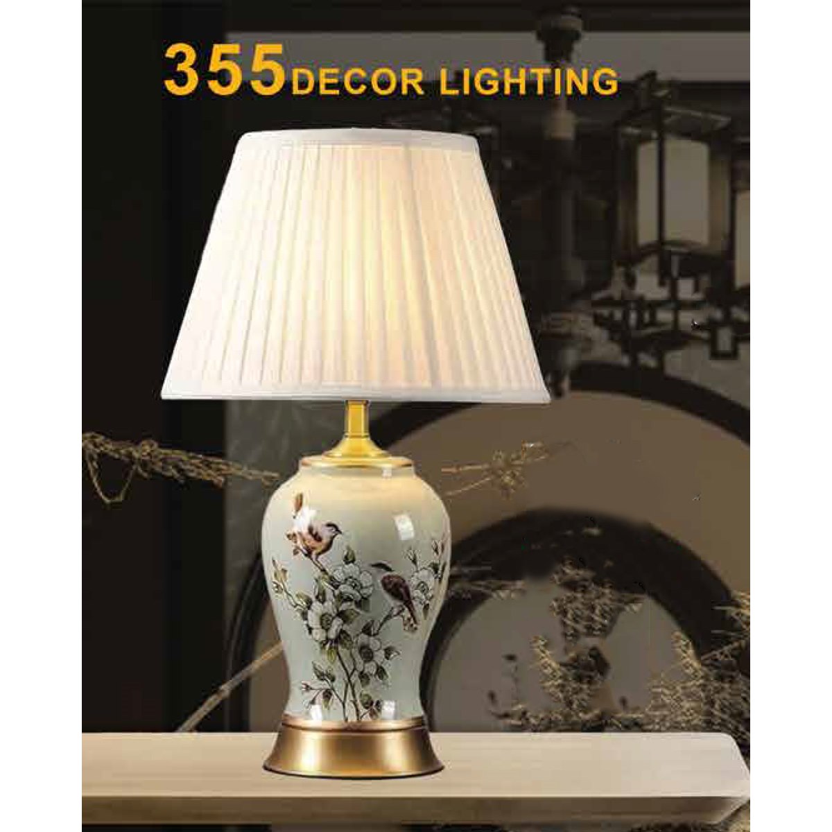 Đèn bàn 355 Decor DB101 Ø300*H650