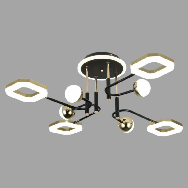 Đèn mâm ốp trần Verona Ø860*H280 - ánh sáng 3 CĐ