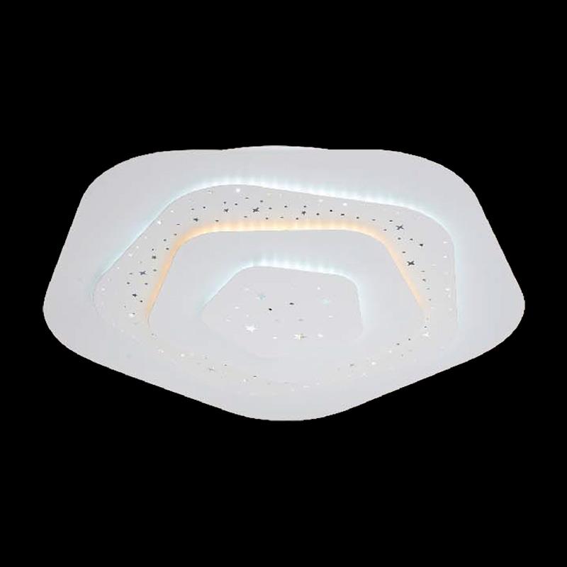 Đèn mâm ốp trần tròn trang trí Verona Ø500*H100 - ánh sáng 3 màu