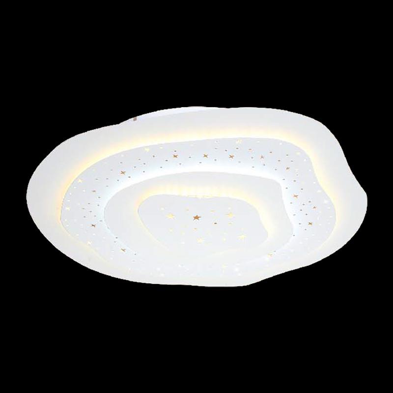 Đèn mâm ốp trần tròn trang trí Verona Ø500*H100 - ánh sáng 3 màu