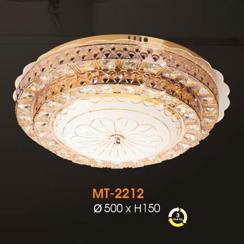 Đèn mâm ốp trần trang trí Verona Ø500*H150 - ánh sáng 3 màu