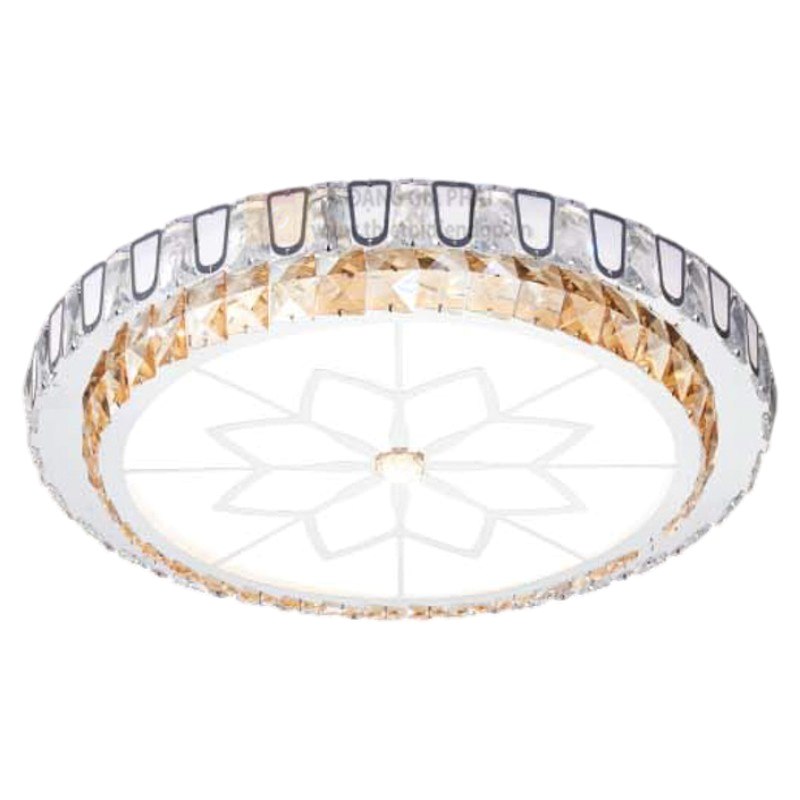 Đèn mâm ốp trần trang trí Verona Ø500*H150 - ánh sáng 3 màu