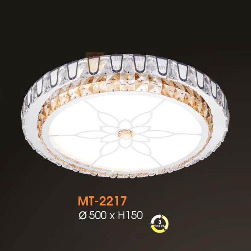 Đèn mâm ốp trần trang trí Verona Ø500*H150 - ánh sáng 3 màu